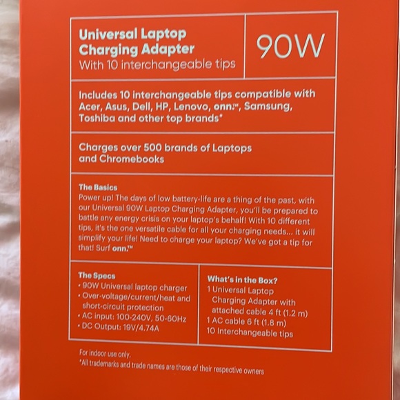 Computers, Laptops & Parts Universal Laptop Charging Adapter With 1